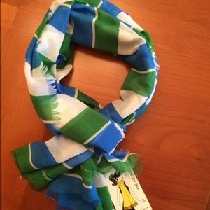 Cejon Wrap/scarf , Multi-color, Striped; NWT;